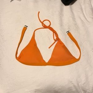 Orange Bikini Top